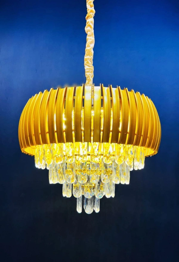 delamps Gloden Mamba Round Chandelier (600 MM RSKVA Gloden Mamba Round Chandelier)