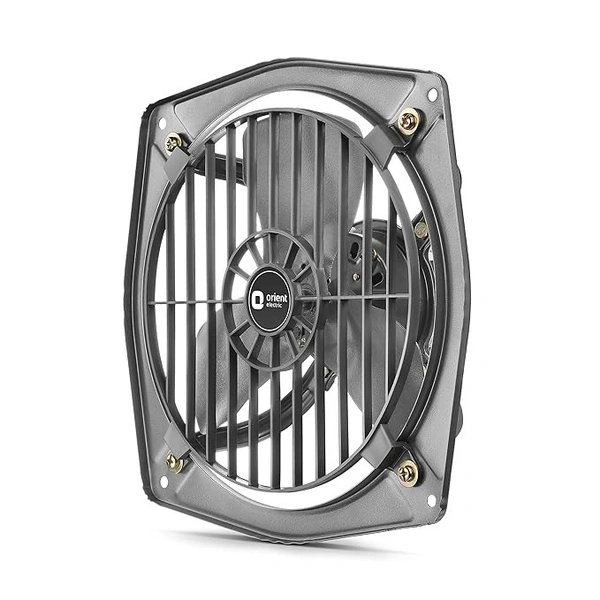 Orient Electric 9 inch High Speed 230 mm 3 Blade Exhaust Fan (black, Pack of 1) - 230mm, Black