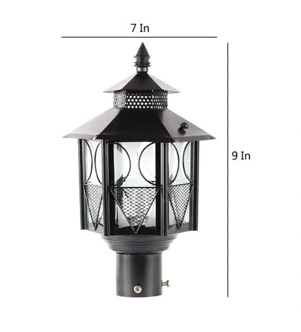 DELAMPS Waterproof for Gate Light/Outdoor Light/Pillar Light/Garden Light (Big Size)