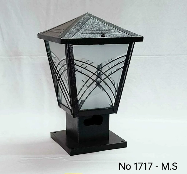 delamps Light Waterproof Mega Pillar Lamp/gate Light for Home gate/gate Lights for Outdoor Set of-1