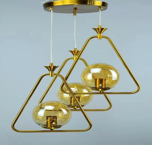 DELAMPS Eye Drop Pendant Lighting Brass Finished Modern Style Kitchen Island Lighting,One Light Smoke Glass Globe Pendant Light for Indoor Hanging Light Fixture,Adjustable Length Lamp for Dinning Room With LED BULB