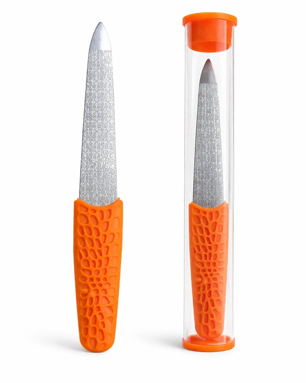 Miss Claire Nail Filer Professional Nail File | Smooth Nail Shaper for Manicure & Pedicure | Removes Rough Edges | Nail Grooming Tool for Natural & Artificial Nails