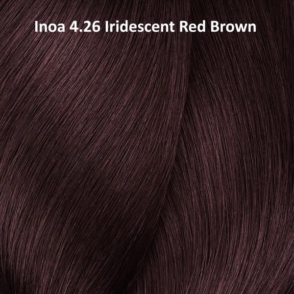 Loreal Professionnel Paris Loreal Professional Inoa 4.26 Color Tube Iridescent Red Brown - 60g