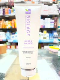 Matrix Biolage Hydrasource Conditioner 236ml | Deep Moisturization for Dry Hair | Hydrating & Smoothing Formula for Soft, Healthy Hair - 1