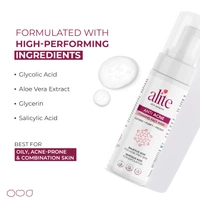 Alite Foaming Face Wash 60ml with 1% Salicylic Acid | Deep Cleansing & Illuminating Face Wash | Clears Active Acne & Clogged Pores | For Women & Men
