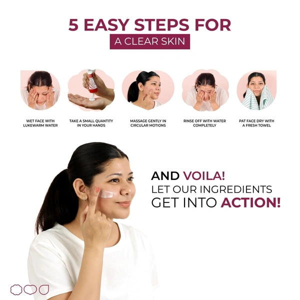 Alite Oil Control Gentle Face Wash 70g | Eliminates Excess Oil & Controls Sebum | Prevents Acne & Breakouts | Fresh, Purifying & Hydrating Cleanser