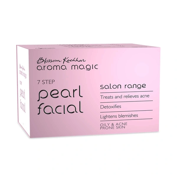 Aroma Magic Pearl Facial Kit Salon Range | For Oily & Acne Prone Skin