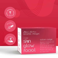 Aroma Magic Skin Glow Facial Kit, Salon Range 7 Step | Radiance-Boosting | Rejuvenating Skincare | Smoother & Youthful Skin | Suitable for All Skin Types