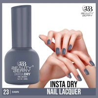 Beauty Berry Insta Dry Nail Lacquer Dawn 23 - 13ml | Quick-Dry & Long-Lasting | High Shine & Smooth Application | Elegant Dawn Shade for Sophisticated Nails