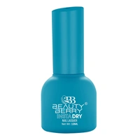 Beauty Berry Insta Dry Nail Lacquer Peter River 21- 13ml | Quick-Dry & Long-Lasting | High Shine & Smooth Application | Cool Blue Shade for Elegant Nails
