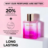 Bella Vita Luxury Senorita Eau De Parfum Perfume for Women with Yuzu, Lotus, Magnolia & Musk |Fresh & Fruity Long Lasting EDP Frgarance Scent, 100 ml