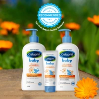 Cetaphil Baby Cream 85g | Face & Body Moisturizer with Organic Calendula | Gentle Hydration for Delicate Skin | Dermatologist Tested | Paraben-Free | Daily Care
