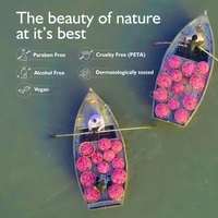 Dabur Gulabari Rose Glow Face Cleanser 100ml | For All Skin Types | 3-in-1 Cleanser | Cleans, Balances & Hydrates Skin | Gentle & Refreshing