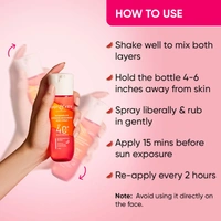 Dot & Key DOT & KEY Watermelon Cooling Sunscreen Body Spray� 110ml | SPF 40 Pa+++ | Sun Protection Lotion | Broad Spectrum | Alcohol Free | Non Greasy & Sticky | Cooling Effect | For All Skin Types