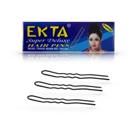 Ekta Jura Pins for Women and Girls | Strong Grip U-Shaped Hair Pins for Bun Hairstyles | Updos, Daily Styling & Party Hair | Durable, Stylish, Multi-Pack Options