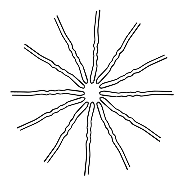 Ekta Jura Pins for Women and Girls | Strong Grip U-Shaped Hair Pins for Bun Hairstyles | Updos, Daily Styling & Party Hair | Durable, Stylish, Multi-Pack Options