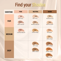 Faces Canada Cream All Day Hydra Matte Foundation 30ml, Caramel Natural 023 | 3-in-1 Foundation + Moisturizer + SPF 30 | Aloe Hydration, Vitamin C, 10Hr Long Wear Coverage