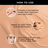 Faces Canada Flawless Matte Foundation Caramel Natural 023 Shade 30ml | 3-in-1 Foundation, Moisturizer & Concealer | SPF 18 | 12Hr Hydration | HD Matte Coverage | Lightweight Anti-Ageing