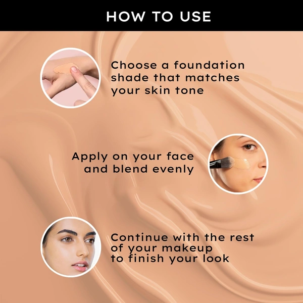 Faces Canada Flawless Matte Foundation Caramel Natural 023 Shade 30ml | 3-in-1 Foundation, Moisturizer & Concealer | SPF 18 | 12Hr Hydration | HD Matte Coverage | Lightweight Anti-Ageing