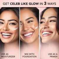 Faces Canada Strobe Cream 30ml Rose Gold | Primer + Highlighter + Moisturizer | With Shea Butter & Hyaluronic Acid | Intense Hydration | Radiant Dewy Glow