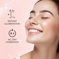 Faces Canada Strobe Cream 30ml Rose Gold | Primer + Highlighter + Moisturizer | With Shea Butter & Hyaluronic Acid | Intense Hydration | Radiant Dewy Glow