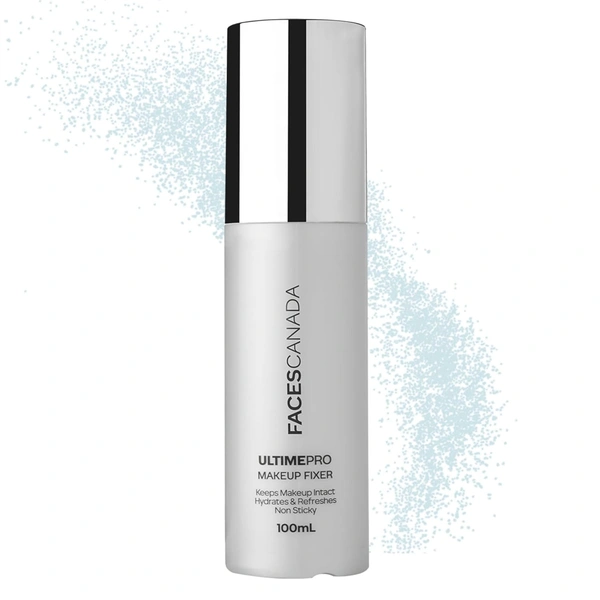 Faces Canada Ultime Pro Makeup Fixer 100ml | Long-Lasting Makeup Setting Spray | Hydrates, Soothes & Refreshes Skin | Alcohol-Free | Hyaluronic Acid & Vitamin E