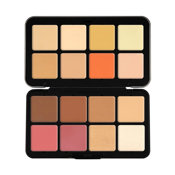 Forever52 Forever 52 16 Color Camouflage Pressed HD Palette | Professional Conceal, Contour & Correct Palette for All Skin Types | Light Weight | Multi-purpose concealer | Easy to blend - CHP002