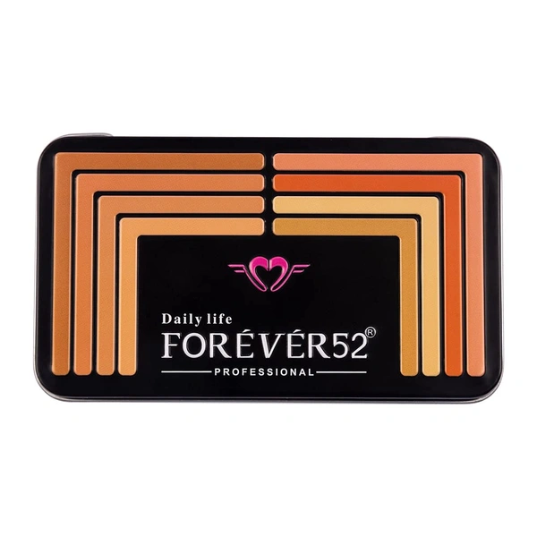 Forever52 Forever 52 16 Color Camouflage Pressed HD Palette | Professional Conceal, Contour & Correct Palette for All Skin Types | Light Weight | Multi-purpose concealer | Easy to blend - CHP002