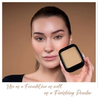 Forever52 Forever 52 Daily Life Wet & Dry Compact Powder | Versatile Dual Coverage | Matte Finish | Lightweight | Long Lasting | 2 in 1 Foundation & Setting Powder |( Natural-003, 12g )