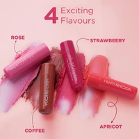 Hilary Rhoda Colour Splash Lip Balm (Rose) 3g with SPF-15 | Moisturizing Lip Care, Rose Flavor, Vitamin E & Cocoa Butter, Sun Protection for Soft, Hydrated Lips