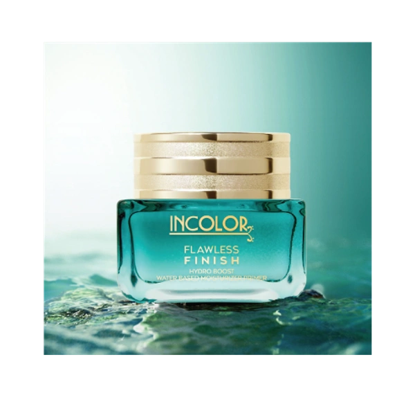 Incolor Hydro Boost Water-Based Moisturizing Primer 30ml | Flawless Finish, Lightweight Gel Primer | Hydrates, Smoothens & Preps Skin for Long-Lasting, Crease-Free Makeup