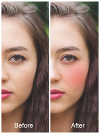 Incolor Long Lasting Matt Touch Blusher 5g Shade 01 | Matte Finish Blush, Long-Wear Cheek Color, Lightweight & Blendable, Natural Glow for All Skin Tones, Daily Makeup Essential