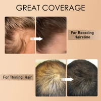 Incolor Root Touch Up Hair Powder Beard Line Dark Brown | Hairline & Beard Filler | Root Cover Up Stick | For Thinning Hair, Bald Spots & Eyebrows