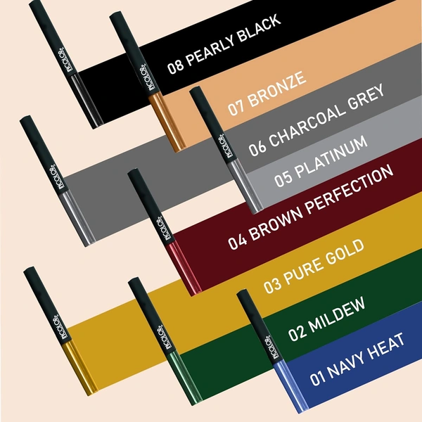 Incolor Stroke Maker Eyeliner Shade 03 Pure Gold | Intense Matte Finish | Quick Dry & 24HR Long Lasting | Waterproof & Smudgeproof | Fine Tip Precision