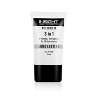 Insight 3-in-1 Long-Lasting Oil Free Primer 30ml | Primes, Protects & Moisturizes | Hydrating, Mattifying & Smoothing Face Primer | Pore-Minimizing for Flawless Makeup Base | Ideal for All Skin Types