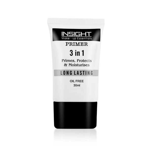 Insight 3-in-1 Long-Lasting Oil Free Primer 30ml | Primes, Protects & Moisturizes | Hydrating, Mattifying & Smoothing Face Primer | Pore-Minimizing for Flawless Makeup Base | Ideal for All Skin Types