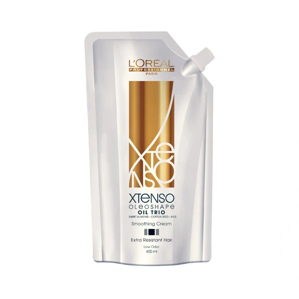 Loreal Professionnel Xtenso Oleoshape Hair Straightening Cream & Neutralizer Combo 125ml | For Resistant Hair | Long Lasting Smoothening & Rebonding System