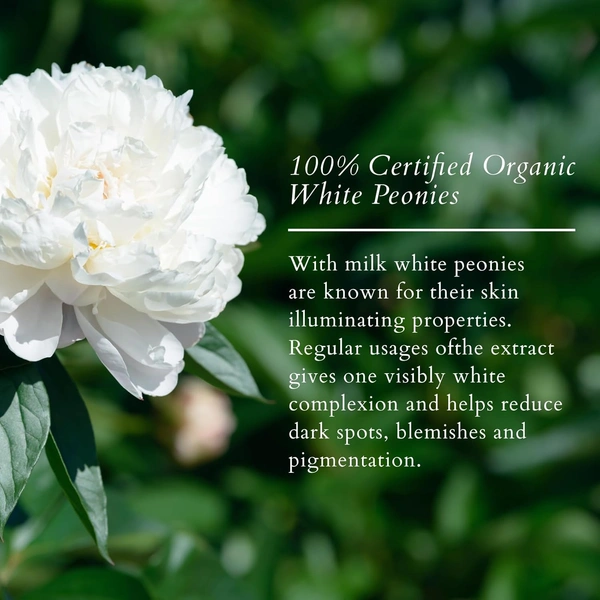 Lotus Organics+ Precious Brightening Face Wash 100g | 100% Certified Organic White Peony | For Skin Hydration & Brightening | Gentle Cleansing | Chemical Free & Organic | All Skin Types