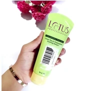 Lotus Professional Cleansing Facial Green Tea & Chamomile Soothing Masque 60g | Detoxifies, Hydrates & Calms Skin | Reduces Redness & Impurities | For Fresh, Balanced Complexion