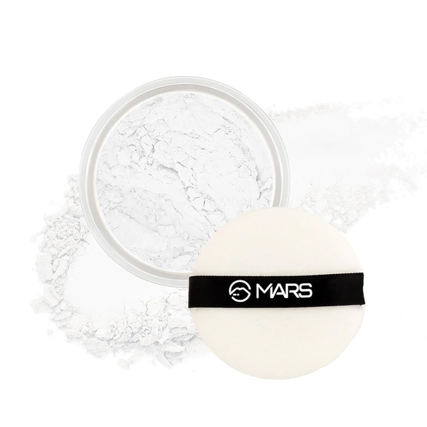 Mars Born To Bake Setting Powder Translucent, 10g | Matte Finish, Long-Lasting Oil Control & Sebum Management | Blurs Pores & Smooths Fine Lines