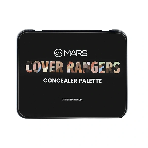 Mars Cover Rangers Creamy Matte Concealer 24g Multicolor Shade 02 | Corrector & Concealer Palette | Lightweight, Easy Blend, Full Coverage Face Makeup Concealer