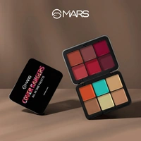 Mars Cover Rangers Creamy Matte Concealer 24g Multicolor Shade 03| Corrector & Concealer Palette | Lightweight, Easy Blend, Full Coverage Face Makeup Concealer