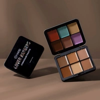 Mars Cover Rangers Creamy Matte Concealer 24g Multicolor Shade 01| Corrector & Concealer Palette | Lightweight, Easy Blend, Full Coverage Face Makeup Concealer