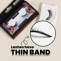Mars Fabulash False Eyelashes 05 Oomph| Lightweight | Synthetic Lashes | Easy Fit |All Eye Shapes