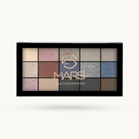 Mars Fantasy 15 Eyeshadow Palette 04 Multicolor 22.5g| Highly Pigmented Matte | Shimmer Shades | Stunning Eye Looks