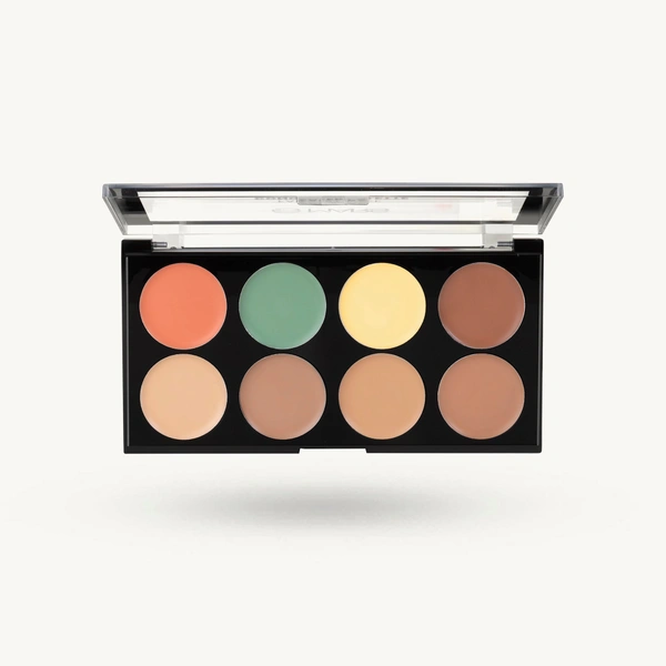 Mars Fantasy Face Concealer Palette 16g, 01-Medium | Rich & Creamy Texture | Long-Lasting Wear | All-In-One Versatile Coverage | Multi Shades