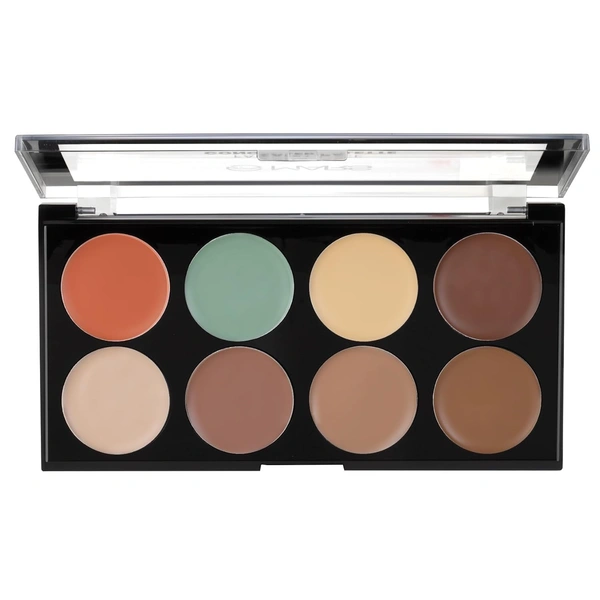 Mars Fantasy Face Concealer Palette 16g, 02-Medium to Dusky | Rich & Creamy Texture | Long-Lasting Wear | Multi-Shade Versatile Coverage