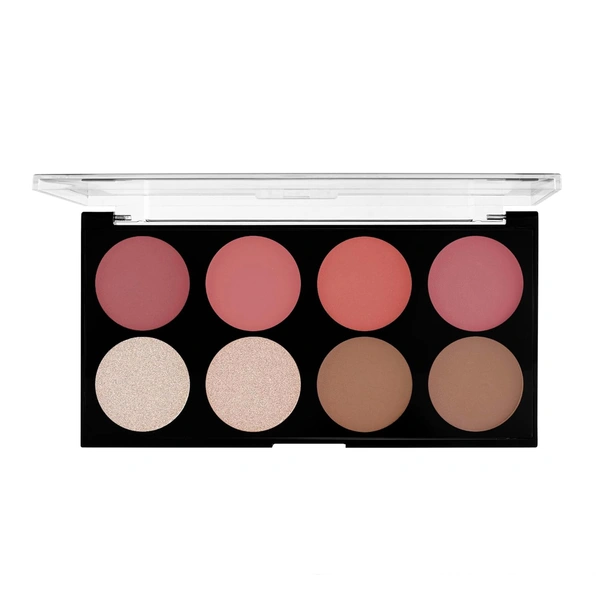 Mars MARS Fantasy Face Palette with Blushes, Highlighters and Bronzer 20g (Shade-01) | Highly Pigmented | Long Lasting | Complete Face Makeup Kit