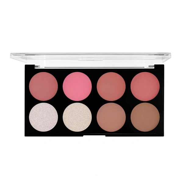 Mars MARS Fantasy Face Palette with Blushes, Highlighters and Bronzer 20g (Shade-02) | Highly Pigmented | Long Lasting | Complete Face Makeup Kit