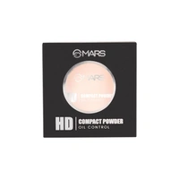 Mars HD Mattifying Compact Powder 02 Vanilla (8g) | Long-Lasting | Lightweight Formula | Oil Control |Flawless Matte Finish